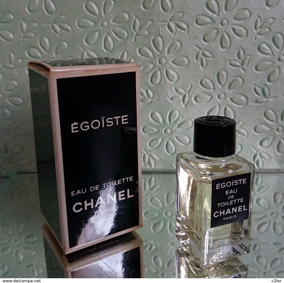 Miniature "ÉGOÏSTE" De CHANEL Eau De Toilette 4 Ml Dans Sa Boite - Miniatures Hommes (avec Boite)