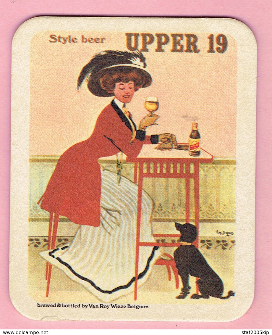 Bierviltje - Style Beer - UPPER 19 - Van Roy Wieze - Sous-bocks
