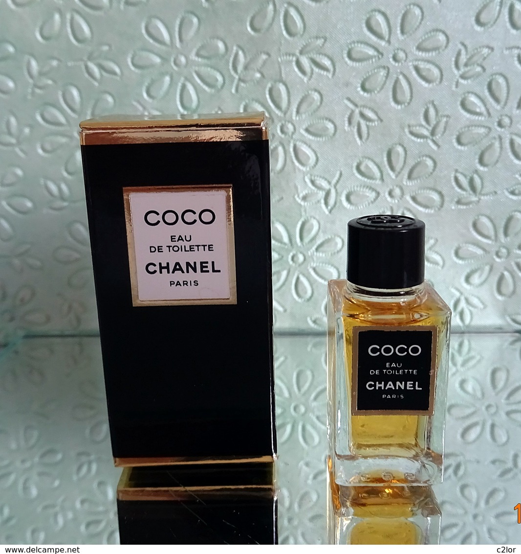 Miniature "COCO" De CHANEL Eau De Toilette 4 Ml Dans Sa Boite - Miniatures Femmes (avec Boite)