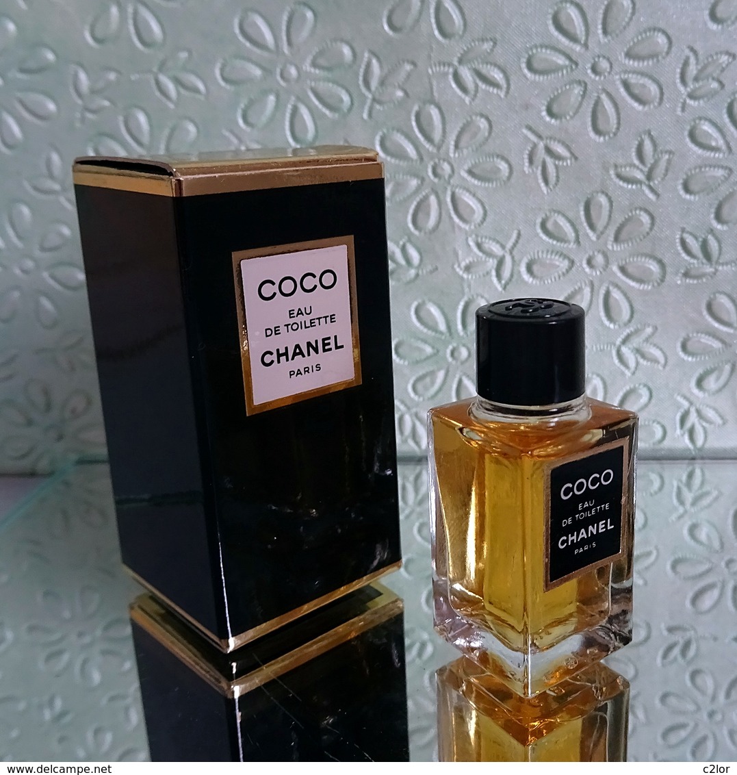 Miniature "COCO" De CHANEL Eau De Toilette 4 Ml Dans Sa Boite - Miniatures Femmes (avec Boite)