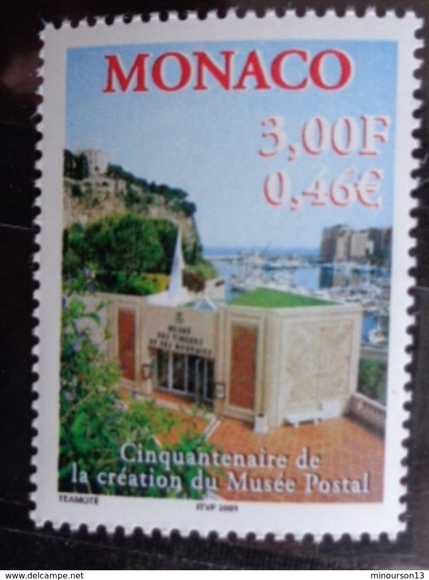 MONACO 2000 Y&T N° 2279 ** - CINQUANTENAIRE DE LA CREATION DU MUSEE POSTAL - Neufs