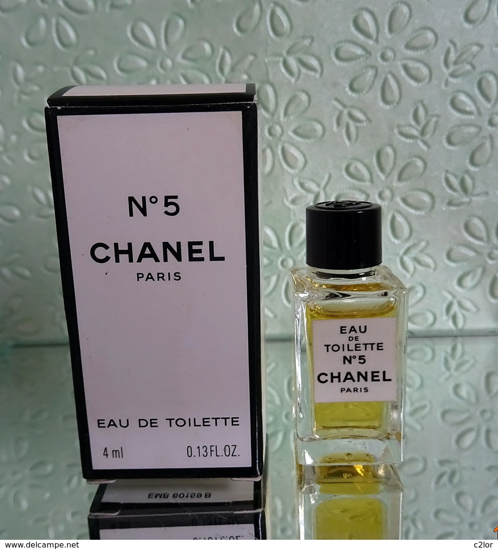 Miniature "N°5" De CHANEL Eau De Toilette 4 Ml Dans Sa Boite - Miniatures Femmes (avec Boite)