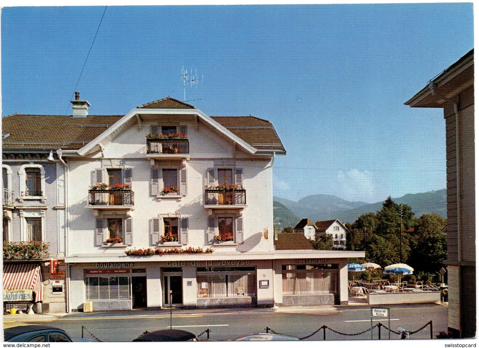 CHÂTEL-ST-DENIS Restaurant De La Veveyse Familie René Berset-Bérard - Otros & Sin Clasificación