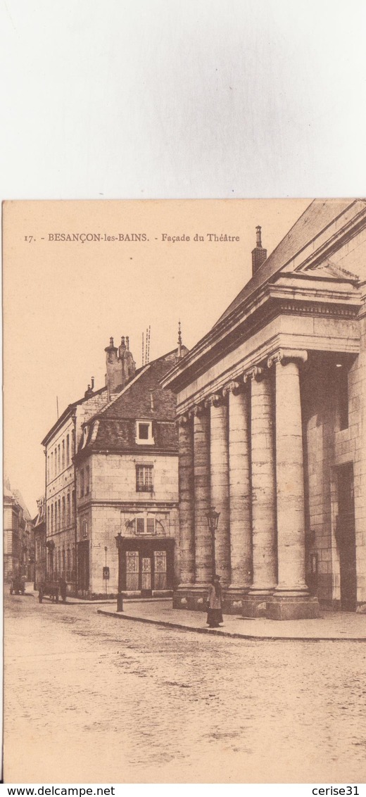 CPA - 17. BESANCON LES BAINS Façade Du Théâtre - Besancon