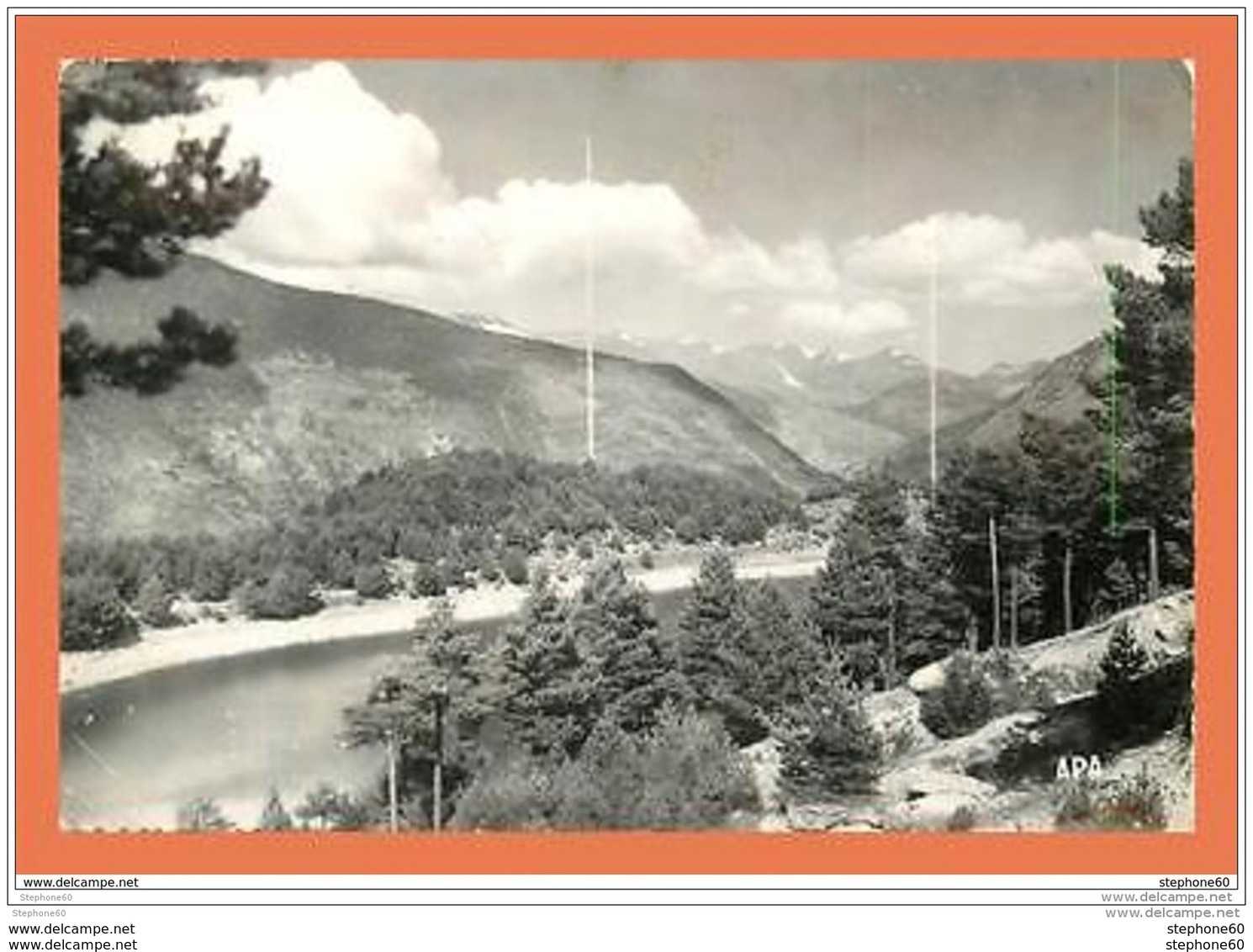 A598 / 371  Andorre ENCAMP Estany D'Engolasters ( Timbre ) - Andorre