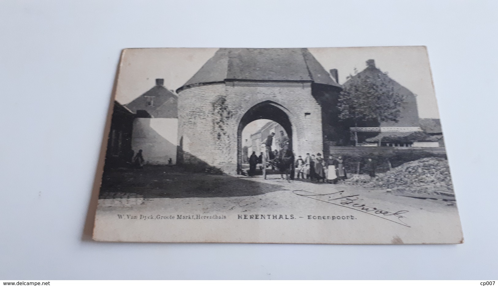 *HERENTHALS Bonenpoort ( Attelage) Oblitéré En 1902 - Herentals