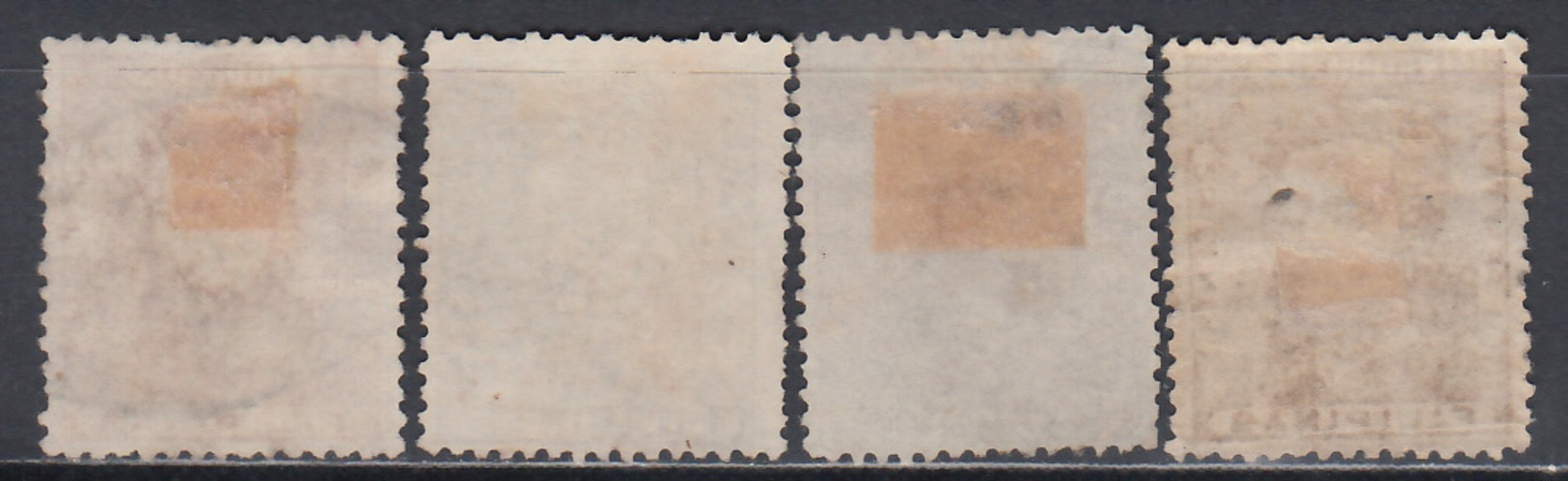 1872, Edifil Nº 25, 26, 28, 29, - Philippines