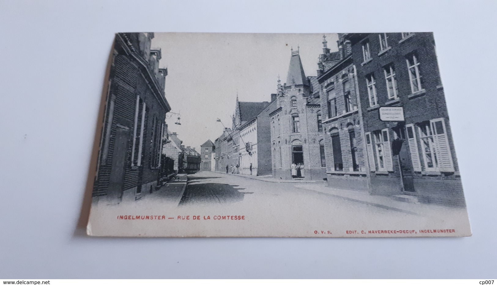 *INGELMUNSTER Rue De La Comtesse Oblitéré En 1905 - Ingelmunster