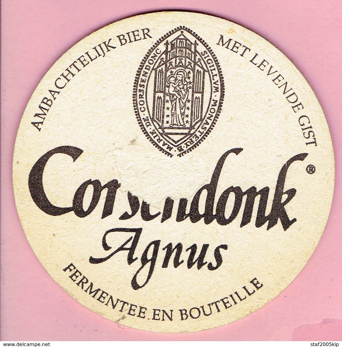 Bierviltje - Corsendonk Agnus - Kerstmarkt Warande Turnhout 1996 - Sous-bocks