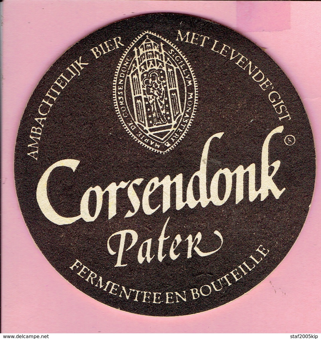 Bierviltje - Corsendonk Pater - Welkom In Het Station Van Turnhout - 1996 - Sous-bocks