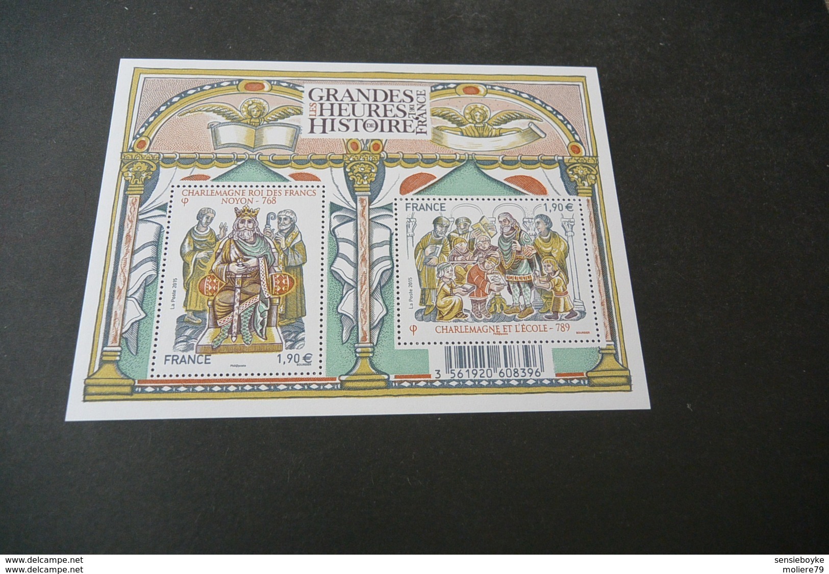 Bloc Feuillet N° 4135, Grandes Heures Histoires De 2015 - Mint/Hinged