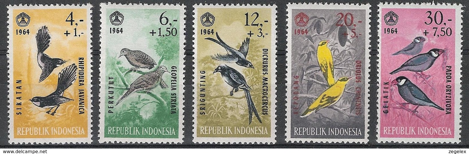 Indonesia 1965 Vogels, Birds Scott B160  MNH** - Indonesien