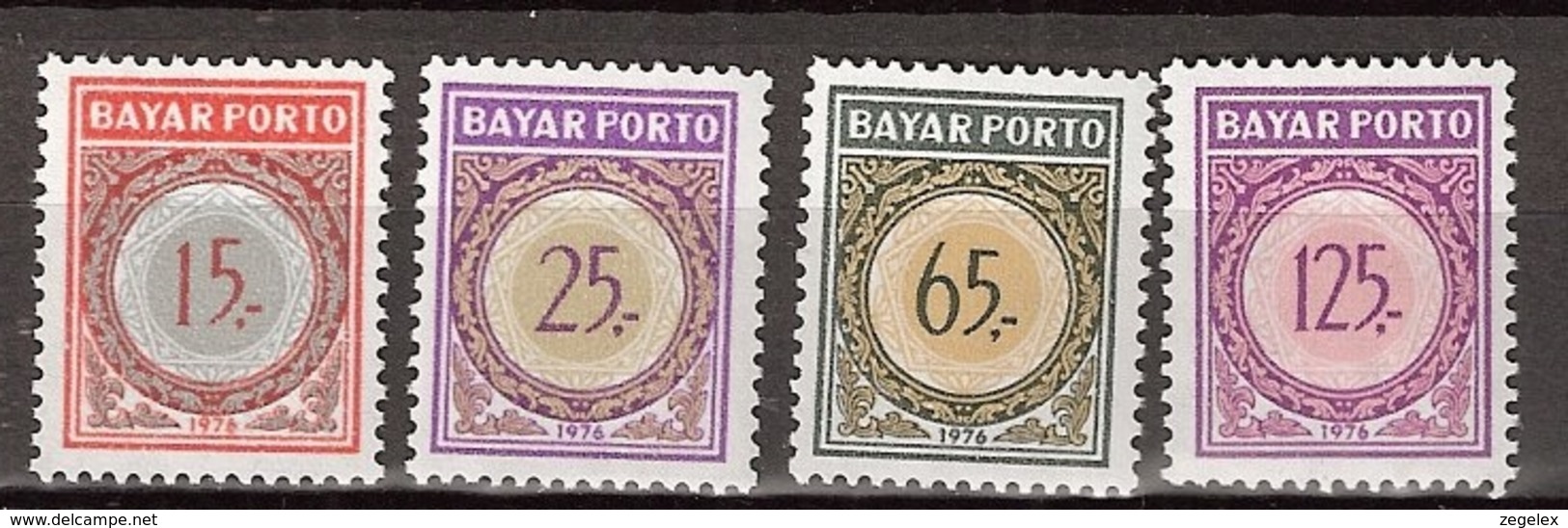 Indonesia 1976 Port ZBL 52-55 MNH/** Postfrisch - Indonesië