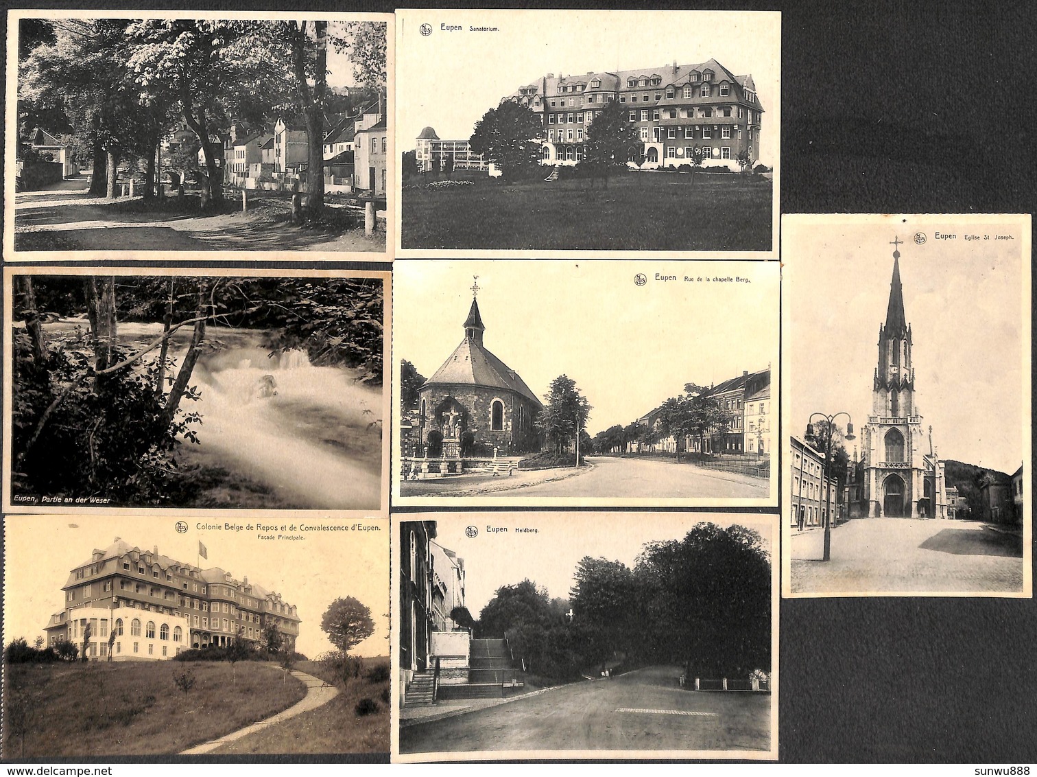 Eupen - Petit Lot Sympa 7 Cartes (voir Zie Scans, Petit Petit Prix Fixe...) - Eupen