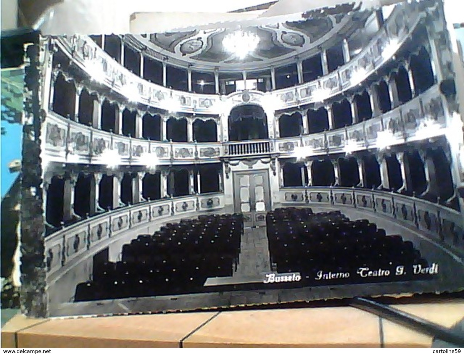 BUSSETO INTERNO DEL TEATRO  G VERDI  N1960 HA8050 - Parma