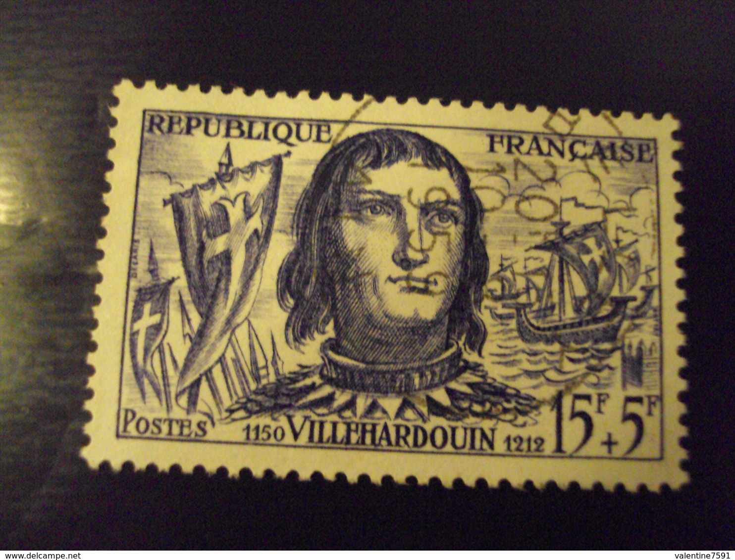 A Partir De 1945 - Timbre Oblitéré N°  1207    "  Villehardouin     "     1  Euro - Used Stamps