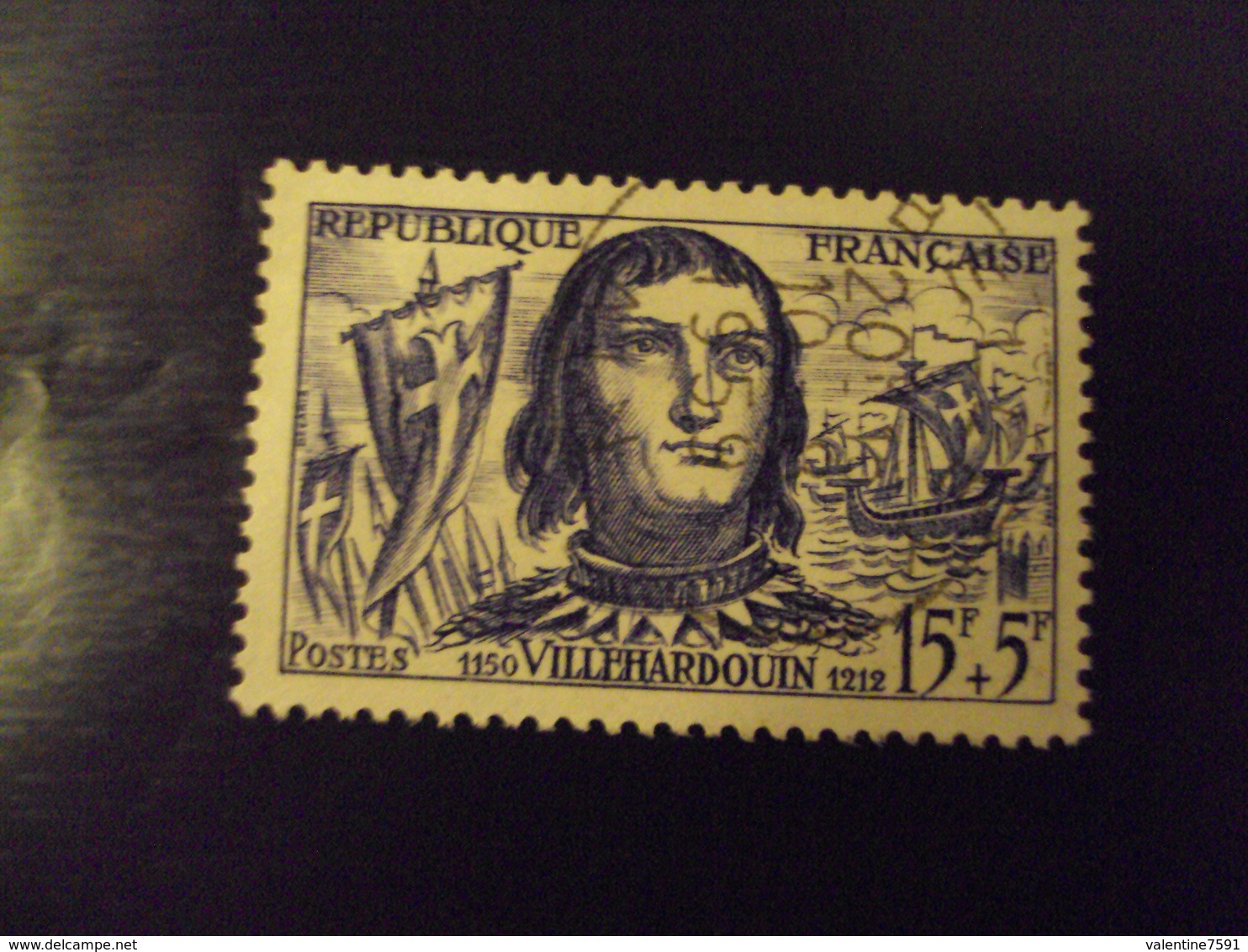 A Partir De 1945 - Timbre Oblitéré N°  1207    "  Villehardouin     "     1  Euro - Used Stamps