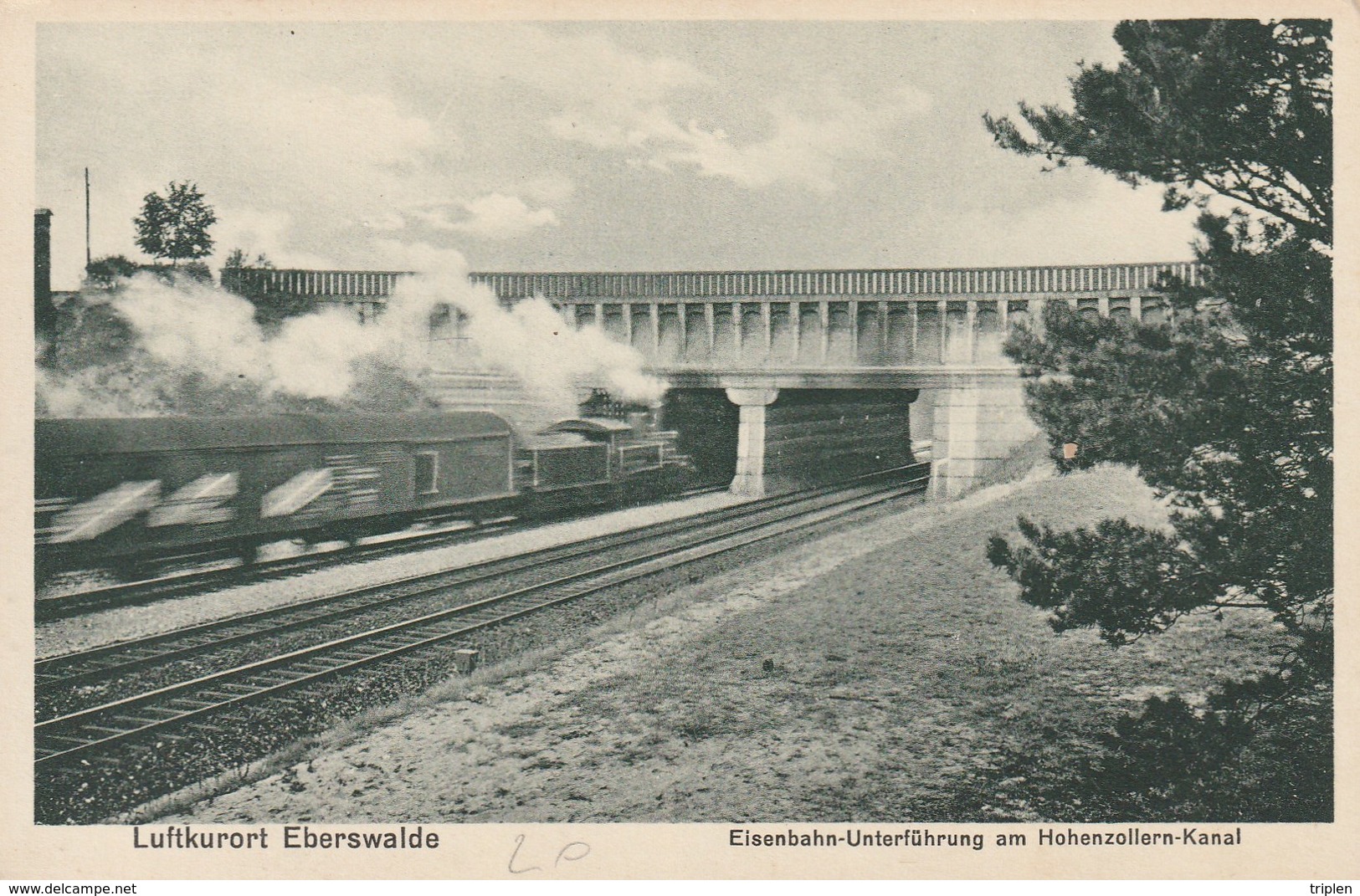 Luftkurort Eberswalde - Eisenbahn-Unterführung Am Hohenzollern-Kanal - Eberswalde