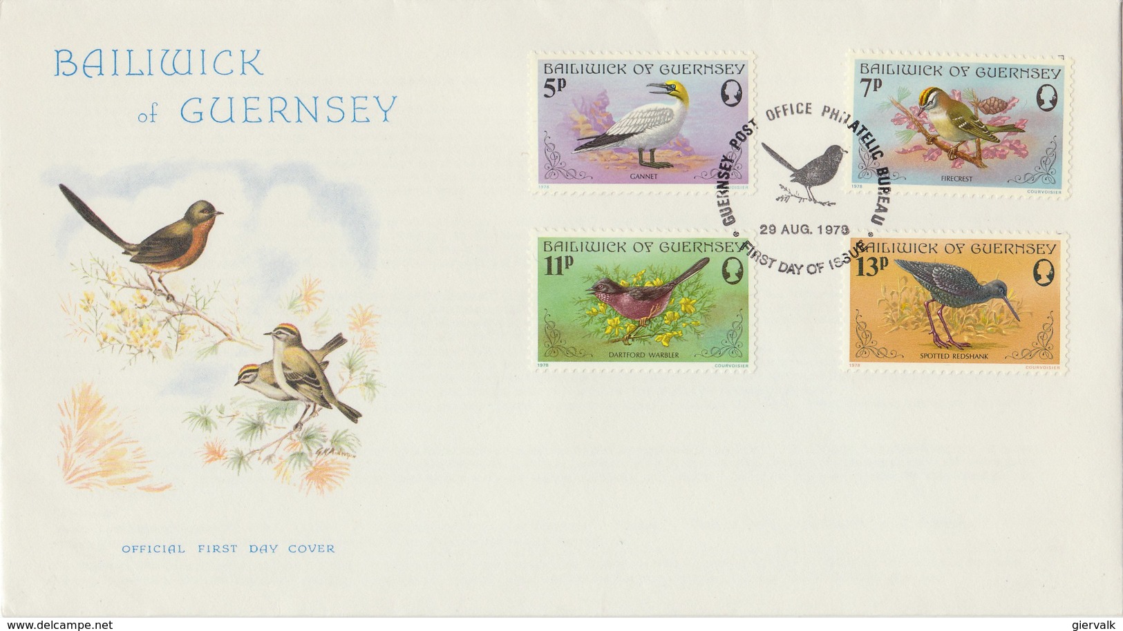 GUERNSEY 1978 FDC With Birds.BARGAIN.!! - Andere & Zonder Classificatie