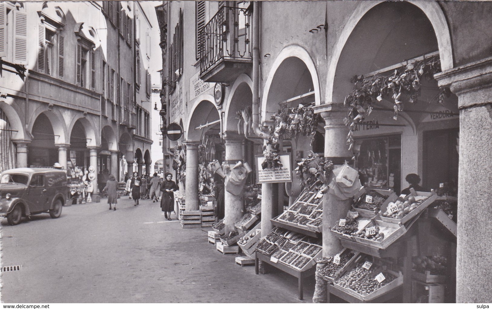 Lugano, Portici In Via Pessina - Lugano