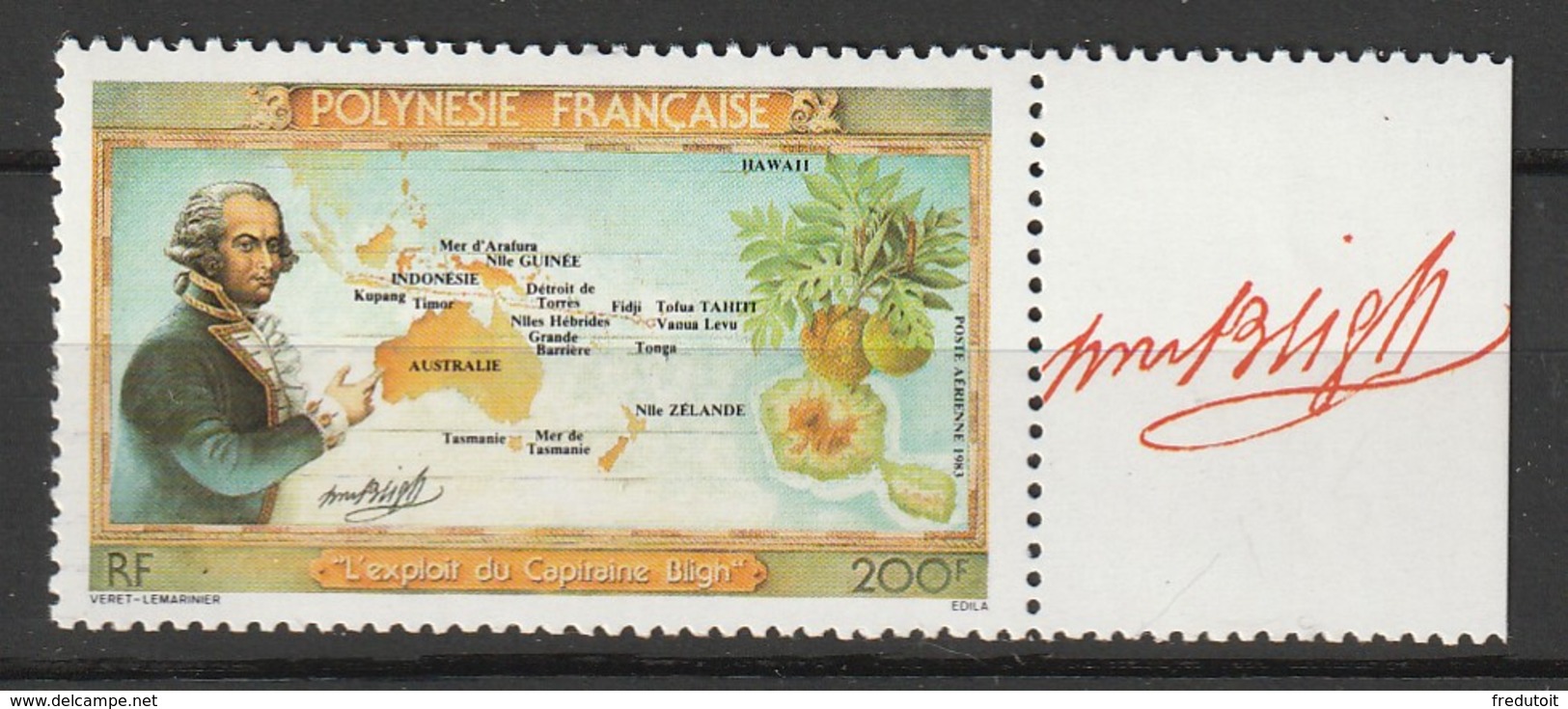 POLYNESIE - Poste Aérienne - PA N° 175 ** (1983) - Neufs