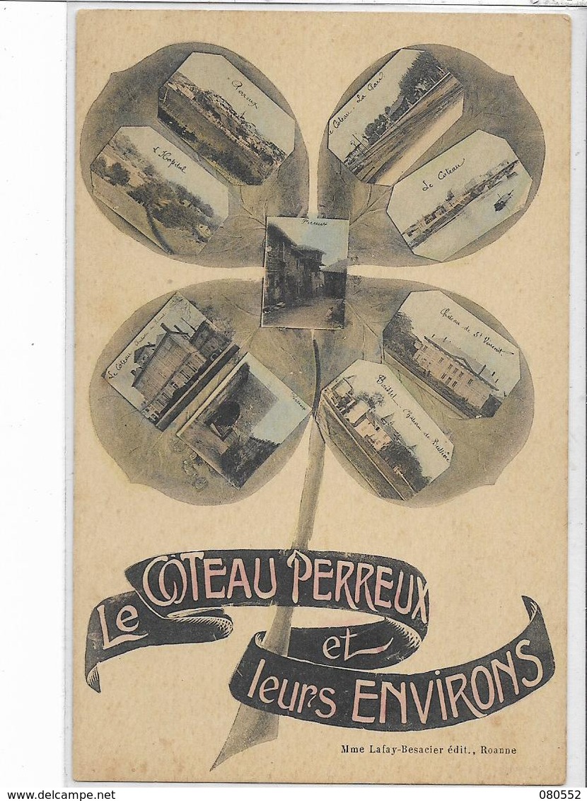 42 LOT 2 de 8 belles cartes de la Loire  , état extra