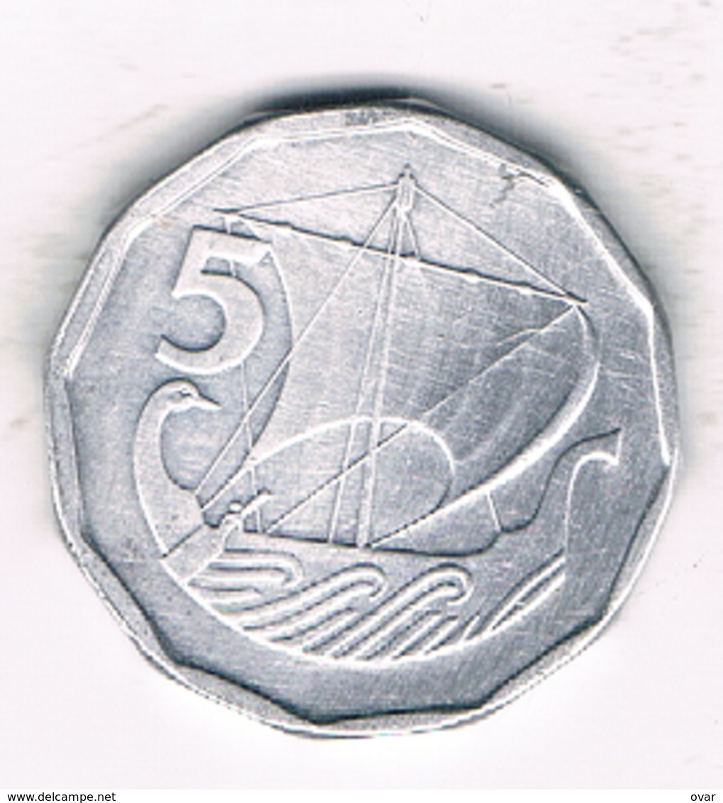 5 CENTS 1981 CYPRUS /1493/ - Cipro