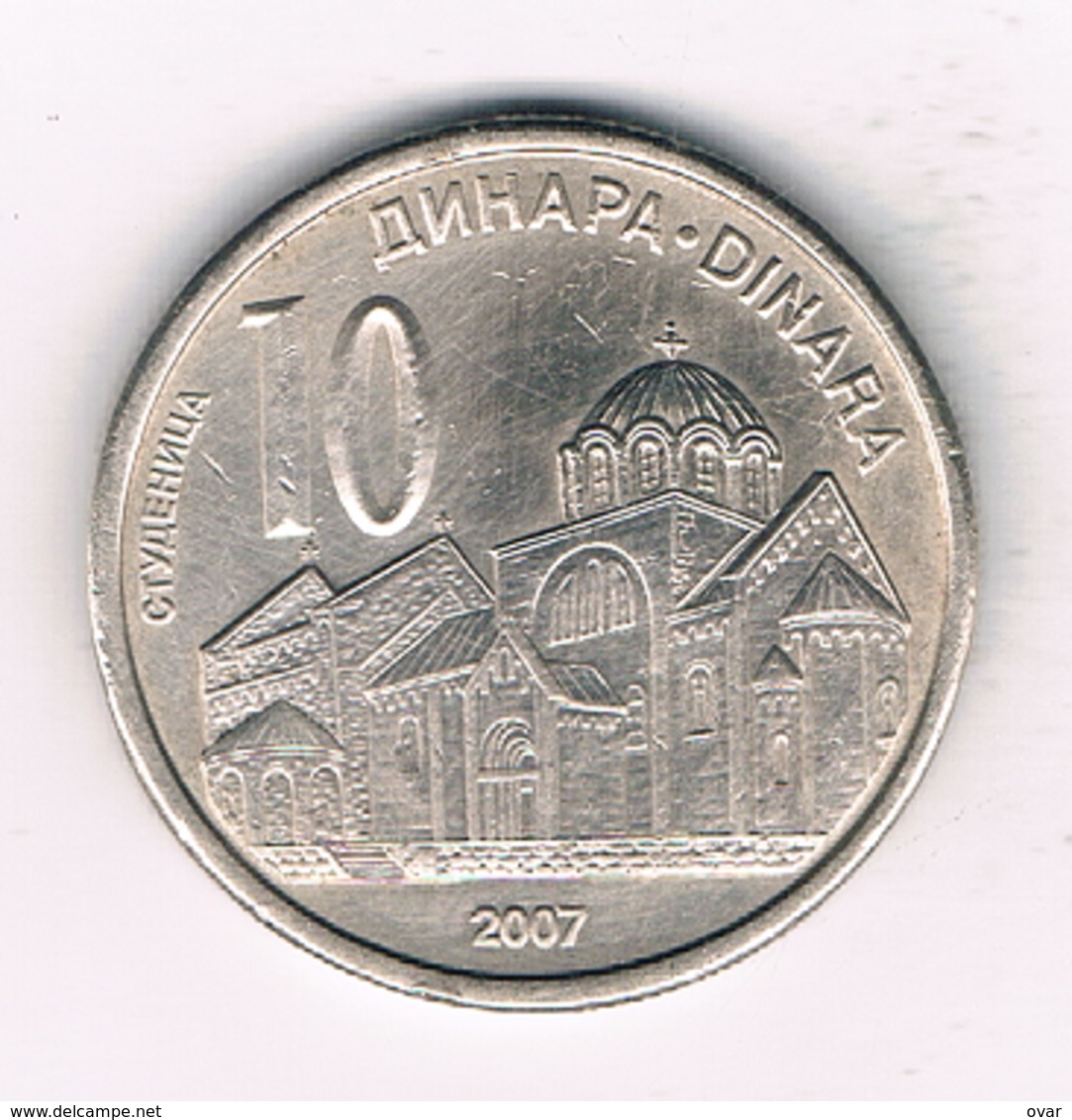 10 DINAR 2007 SERVIE /1498/ - Serbie