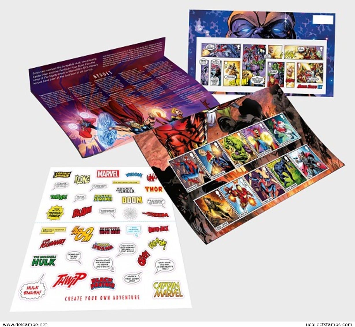 Great Britan  2019  Marvel Comics    PRESENTATION PACK !!!!             Postfris/mnh/neuf - Ongebruikt