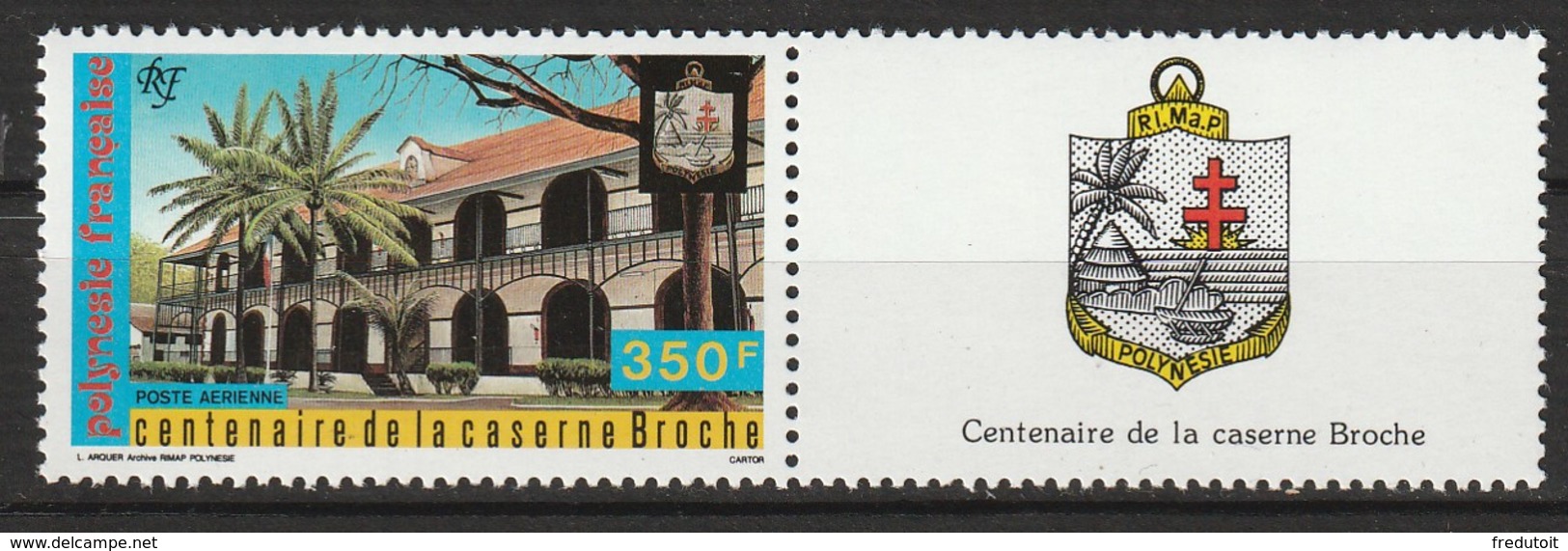 POLYNESIE - Poste Aérienne - PA N° 196 ** (1987) - Neufs