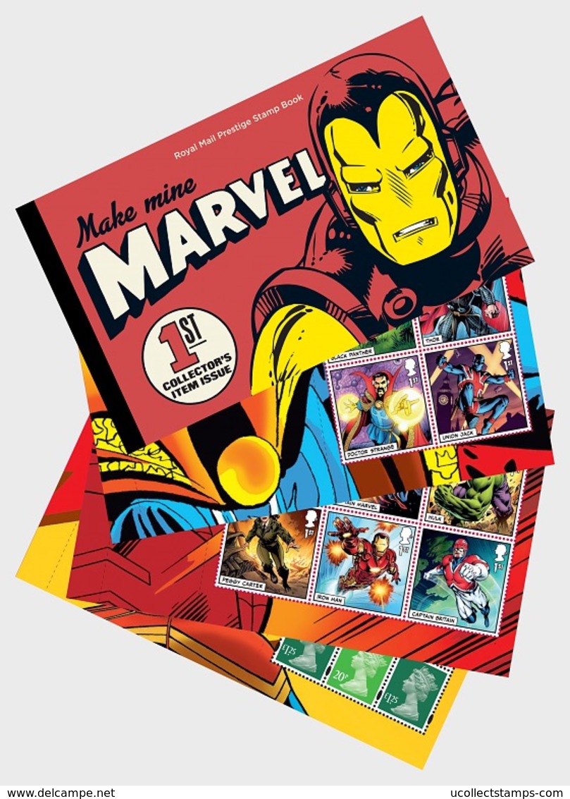 Great Britan  2019  Marvel Comics    PRESTIGE BOOKLET       Postfris/mnh/neuf - Nuevos