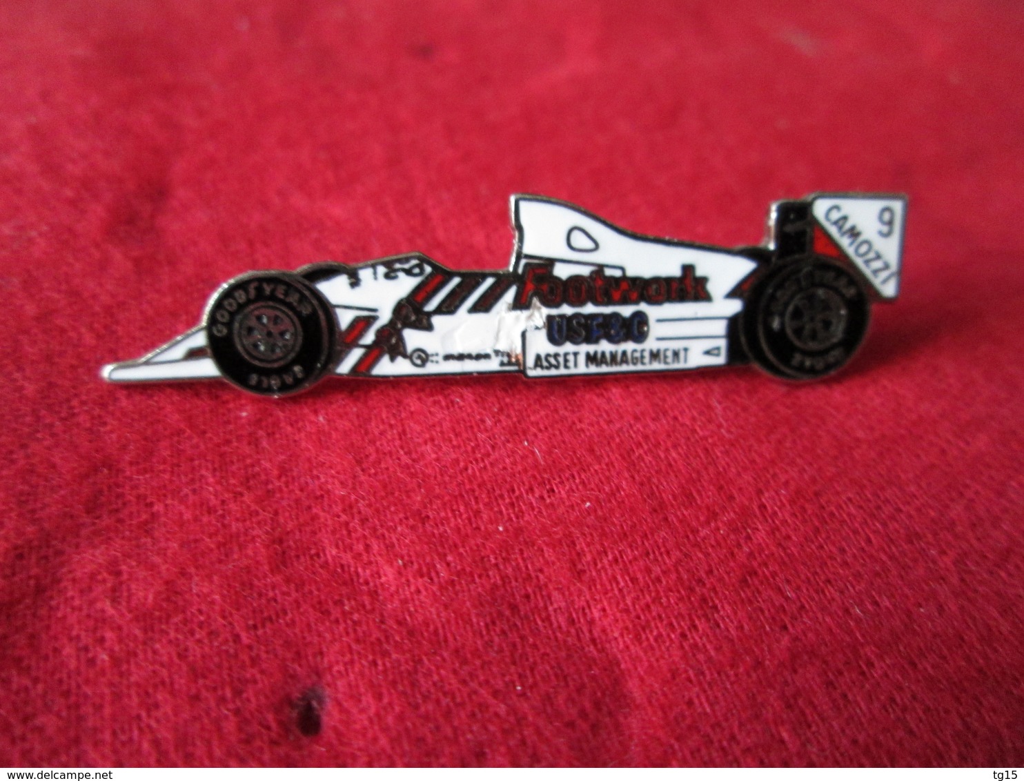 PIN'S    FORMULE 1  ARROWS  F A 12  1991  FOOTWORK  Email Grand Feu - F1