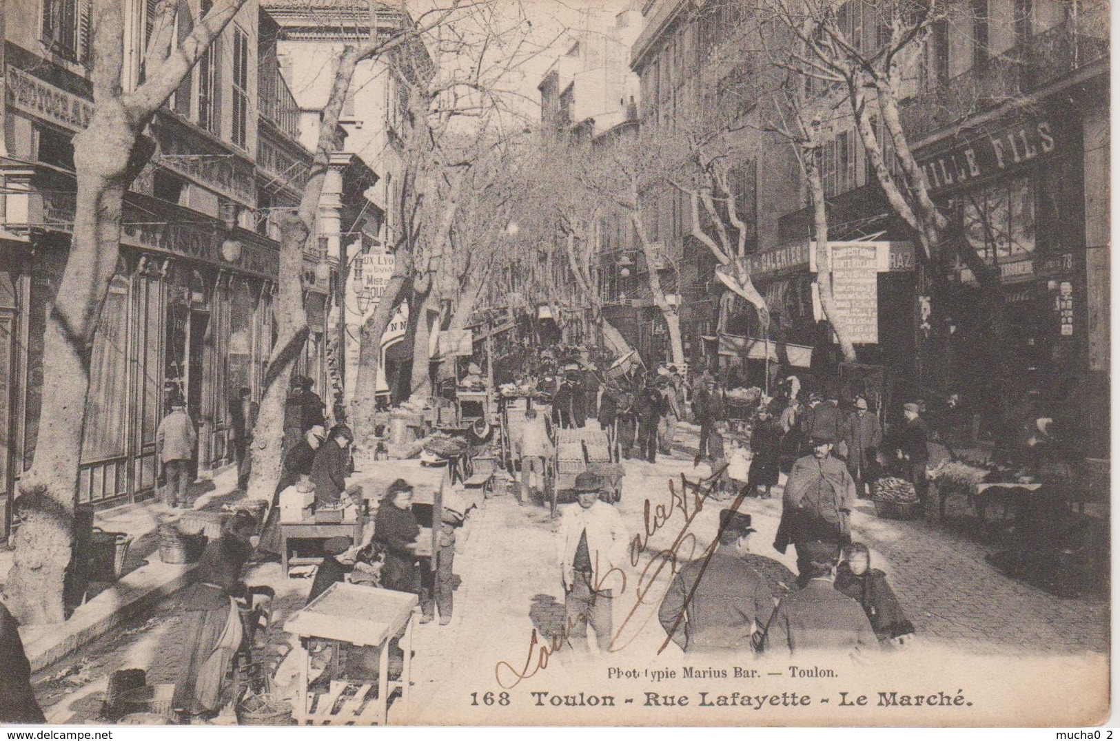 83 - TOULON - RUE LAFAYETTE - LE MARCHE - Toulon