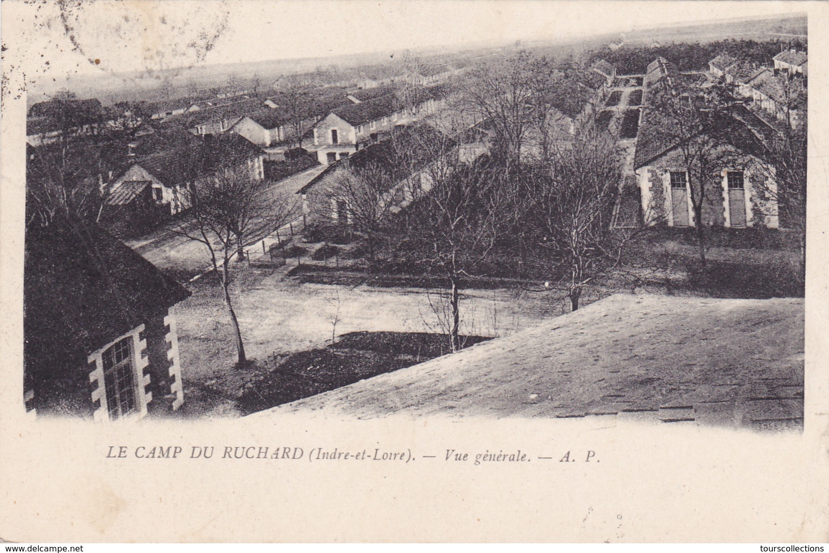 CPA 37 @ CAMP Du RUCHARD - Environs De Villaines-les-Rochers Et De Avon-les-Roches @ Edition AP - Autres & Non Classés