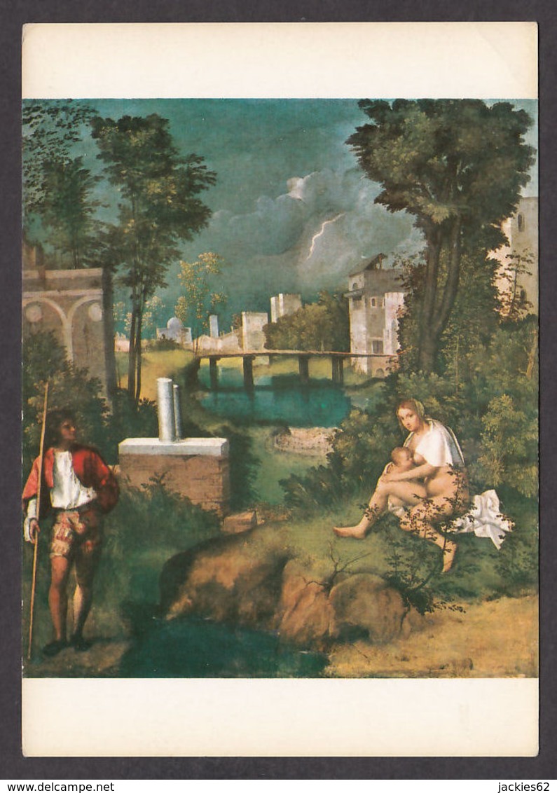 PG116/ GIORGIONE, *La Tempesta - La Tempête*, Venise, Gallerie Dell'Accademia - Peintures & Tableaux