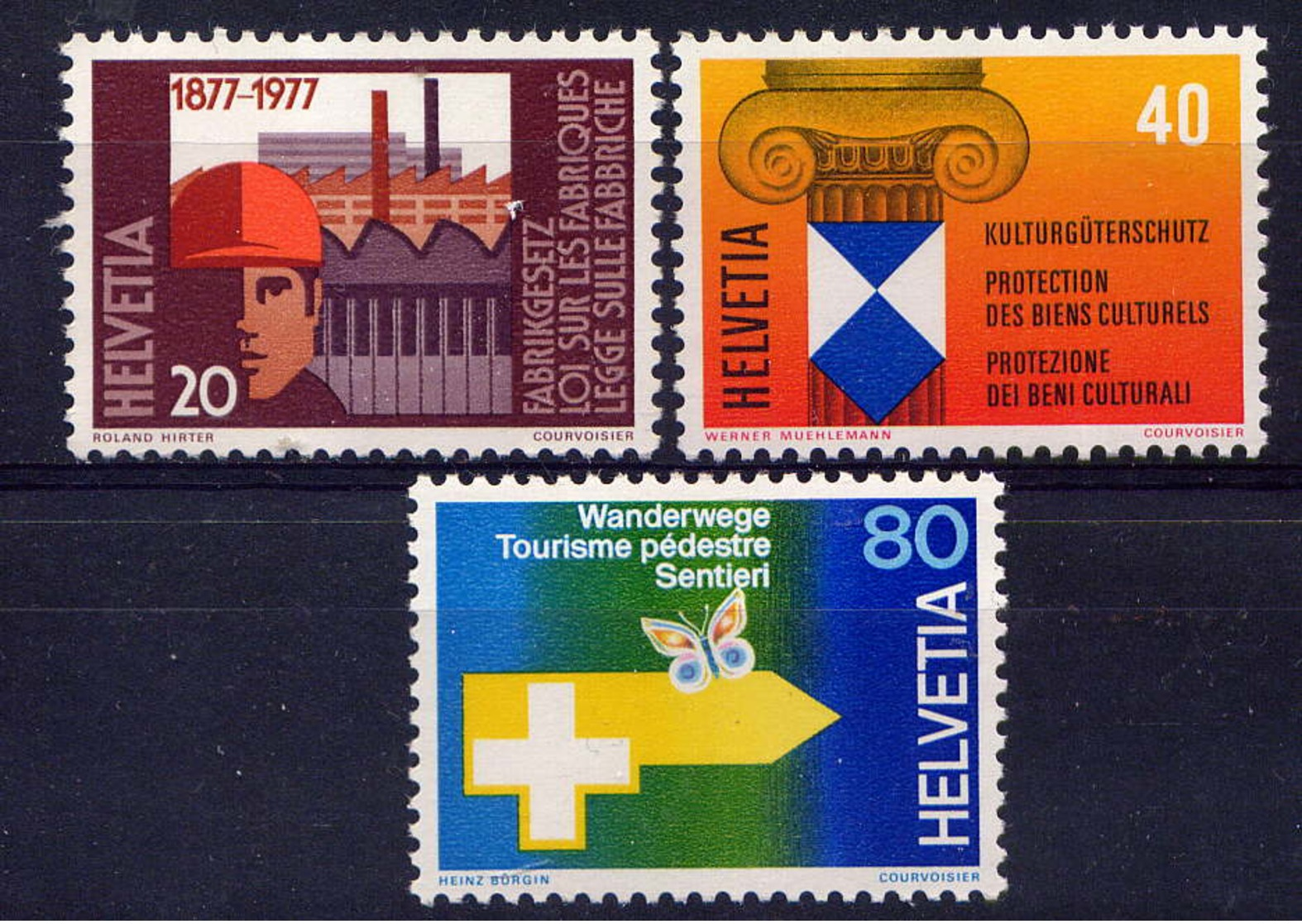 SUISSE - 1030/1032** - TIMBRES DE PROPAGANDE - Nuovi