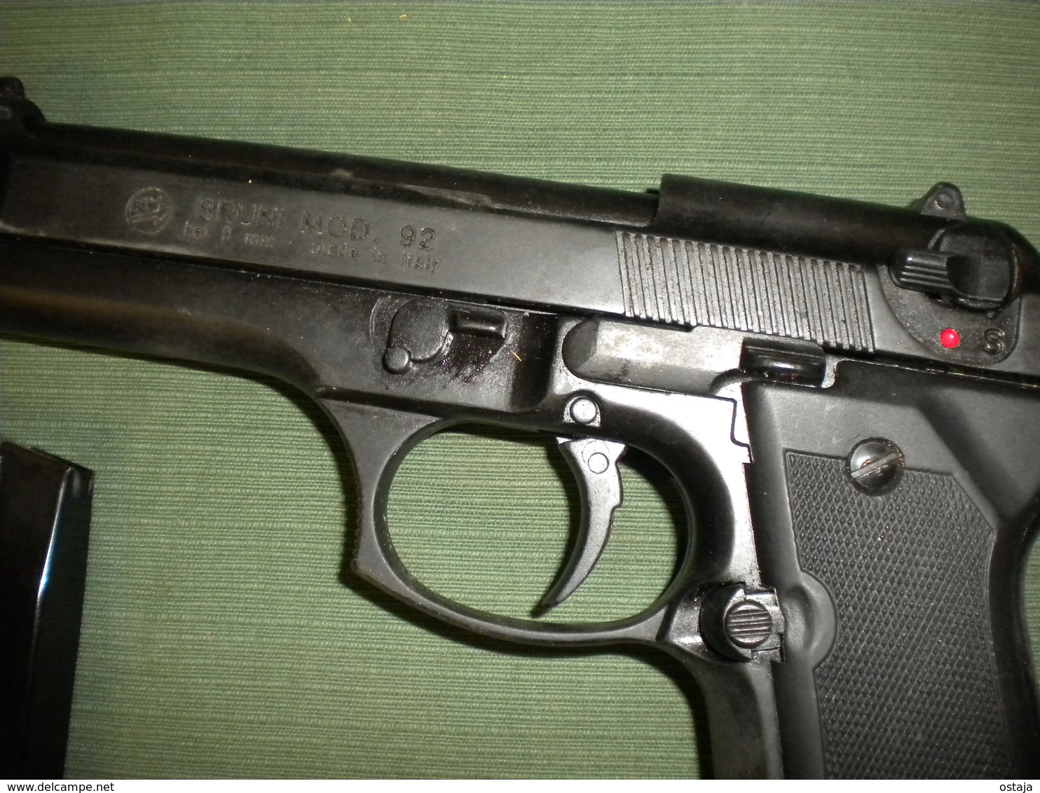 Pistolet A Blanc Bruni 92   9 Mm - Armas De Colección