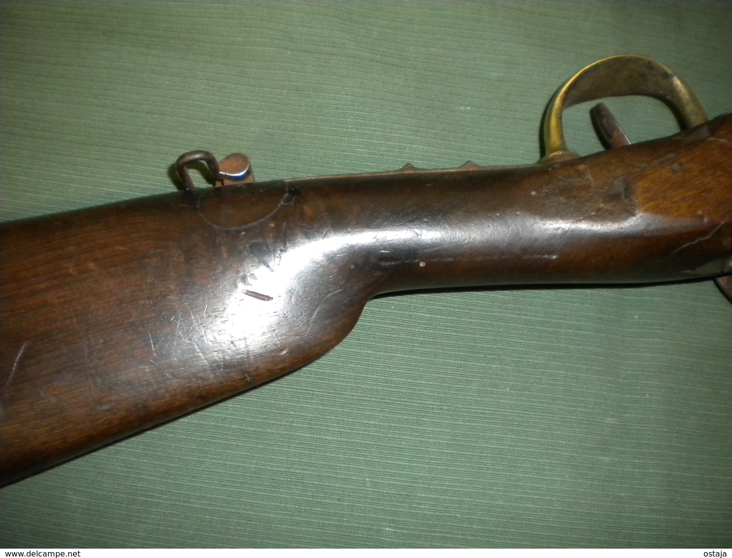 ancien fusil militaire a silex a identifier