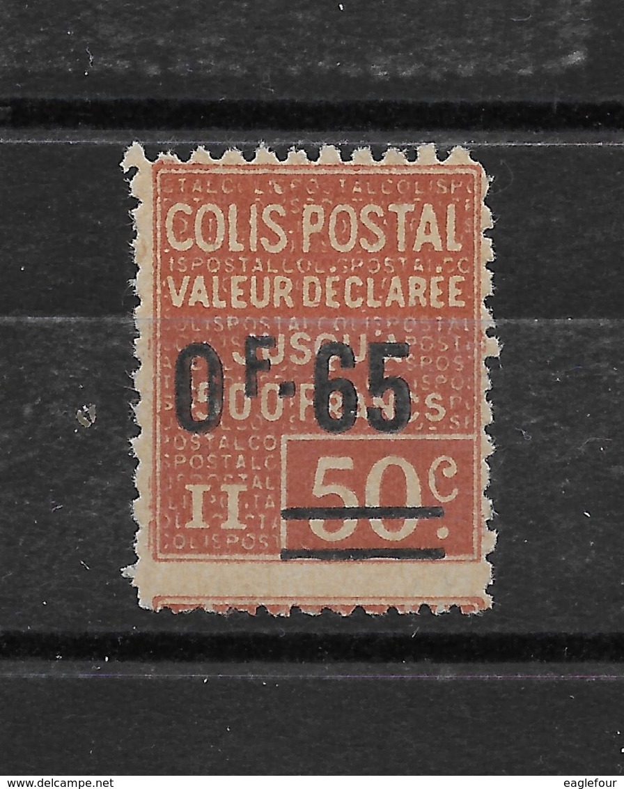 Colis Postal N° 60 ** TTBE - Cote Y&T 2019 De 5 € - Ongebruikt