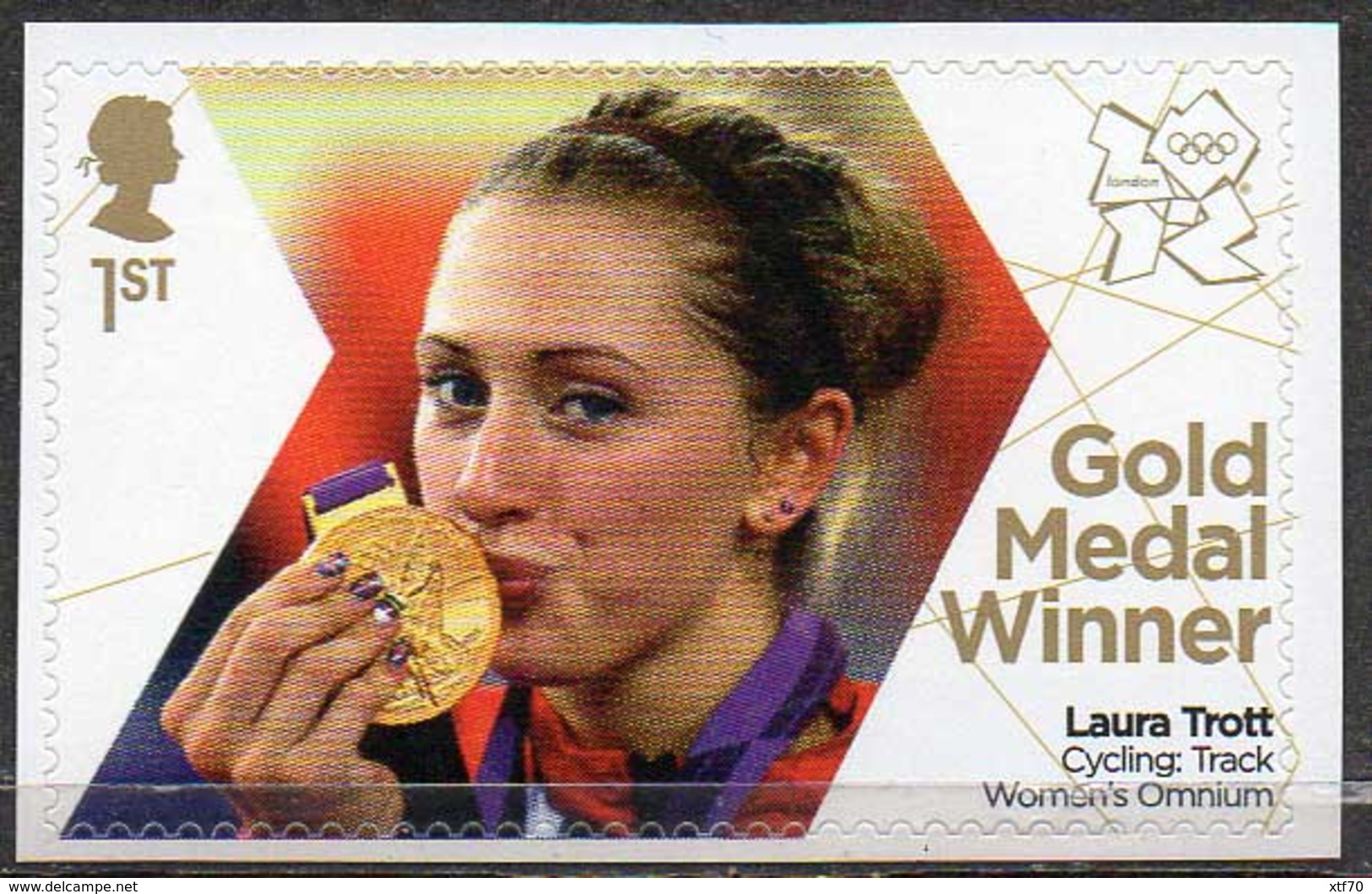 GREAT BRITAIN 2012 Olympic Games Gold Medal Winners: Laura Trott - Neufs