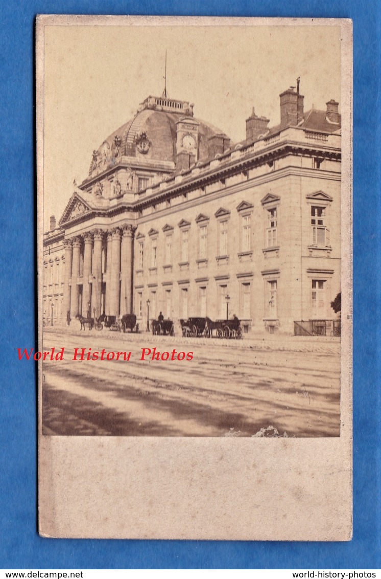 Photo Ancienne Vers 1865 - PARIS - L' Ecole Militaire - Photographe à Identifier - Architecture Patrimoine Histoire - Anciennes (Av. 1900)