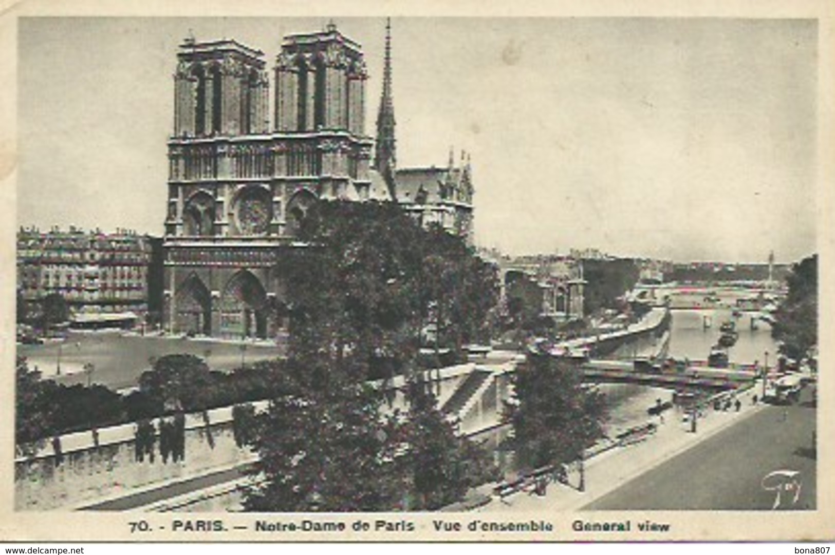 (A) Paris : Notre Dame De Paris - Vue D'ensemble - Notre-Dame De Paris