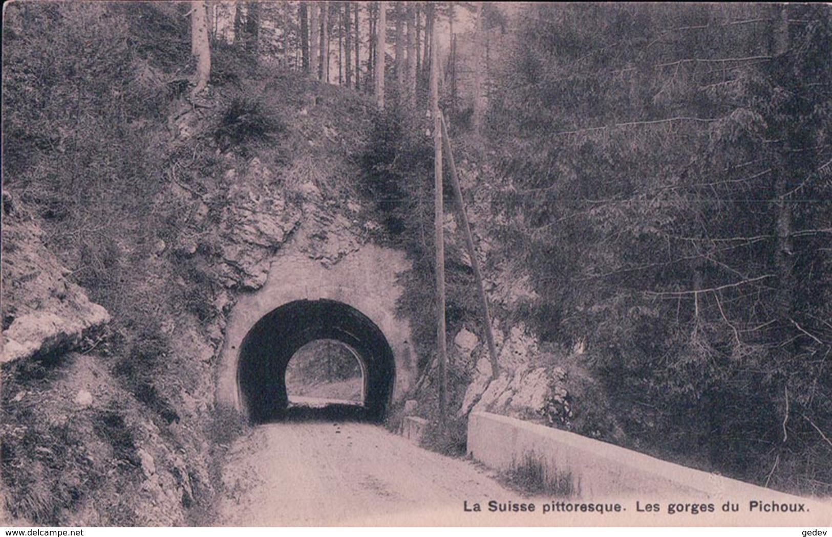 Undervelier, Les Gorges Du Pichoux, Tunnel (2115) - Undervelier