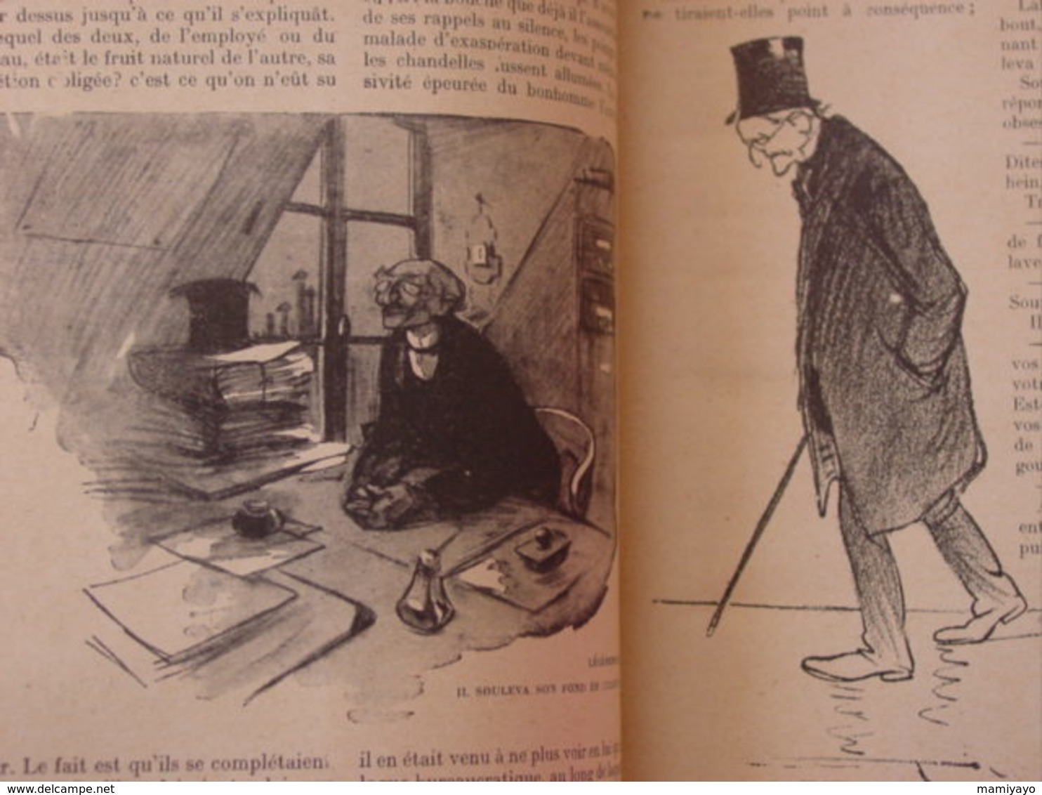 Courteline * MESSIEURS LES RONDS-DE-CUIR *la Vie De Bureau ..illustré Par POULBOT / & Gyp,Veber,Destez,A.Allais - Wholesale, Bulk Lots