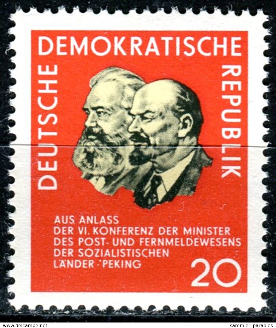 DDR - Mi 1120 - ** Postfrisch (C) - 20Pf         Konferenz Der Post- Und Fernmeldeminister - Ungebraucht