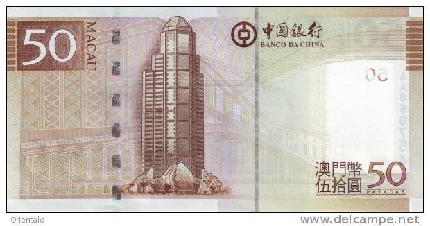 MACAU P. 110a 50 P 2008 UNC - Macao