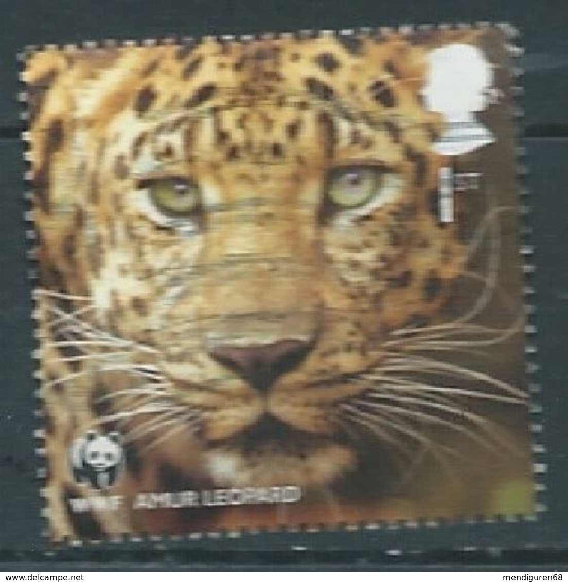 GROSBRITANNIEN GRANDE BRETAGNE 2011 Wildlife Fund: Leopard 1St USED SG 3166 SC 2887 MI 3071 YV 3454 - Used Stamps