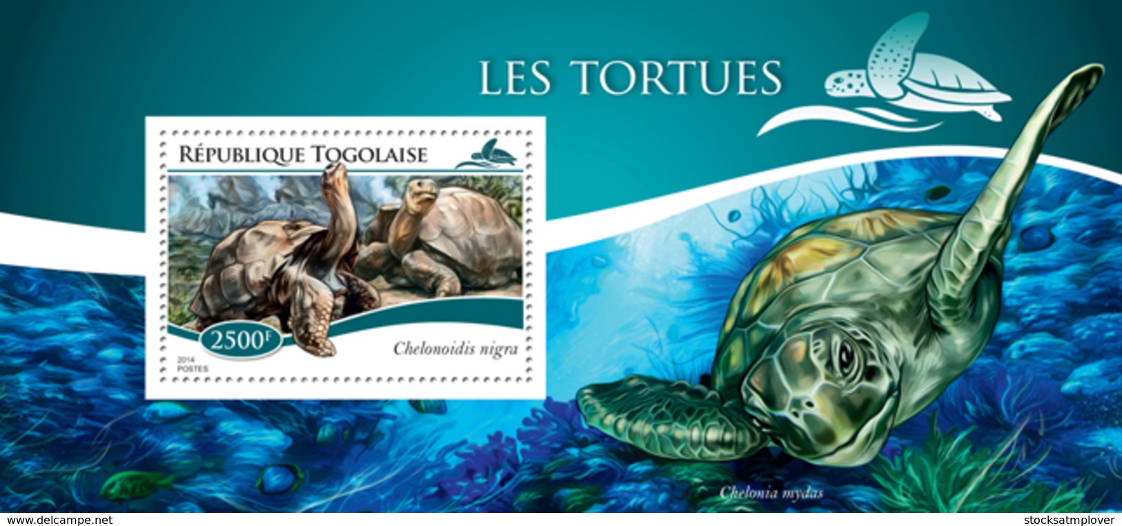 Togo 2014 Fauna Turtles - Togo (1960-...)