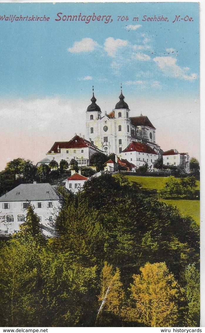 AK 0165  Wallfahrtskirche Sonntagberg - Verlag Ledermann Um 1927 - Sonntaggsberg