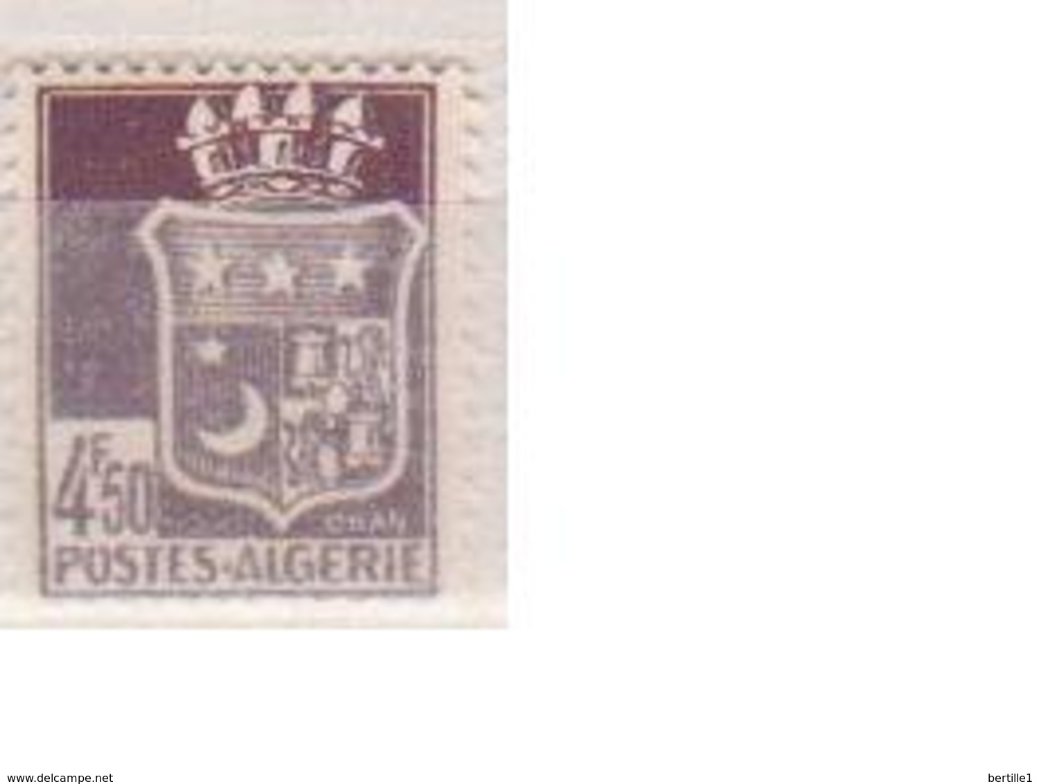 ALGERIE         N°  YVERT  :   195       NEUF AVEC  CHARNIERES      ( Ch 1/19  ) - Unused Stamps